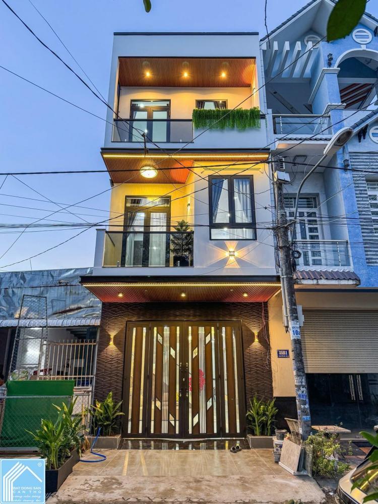 BÁN Nhà 2Lầu đúc, Mới đẹp + Full Nội Thất sang trọng (Mặt tiền - KDC 91B), vị trí đẹp