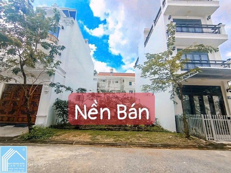 CẶP NỀN ĐƯỜNG SỐ 4 KHU VĂN HOÁ TÂY ĐÔ - P. CÁI RĂNG - TP. CẦN THƠ