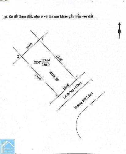NỀN BIỆT THỰ 230M2 HIẾM CÓ ĐƯỜNG B9 KDC PHÚ AN - P. HƯNG PHÚ - TP. CẦN THƠ