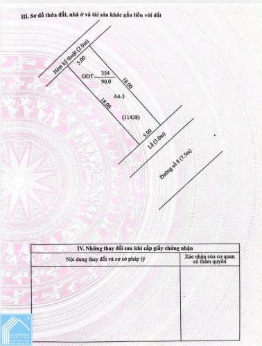 Bán nền 90m² đường số 8, KDC Công An, phường Cái Răng , TP. Cần Thơ