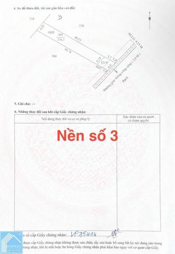 BÁN 03 NỀN 6x46M FULL THỔ CƯ GIÁ 1.55 TỶ, PHƯỜNG AN BÌNH.
