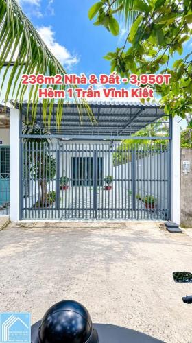 Bán 3 căn nhà hẻm 1 đường trần vĩnh kiết, sân đậu ô tô, gần chợ an bình - 3 tỷ 950 triệu