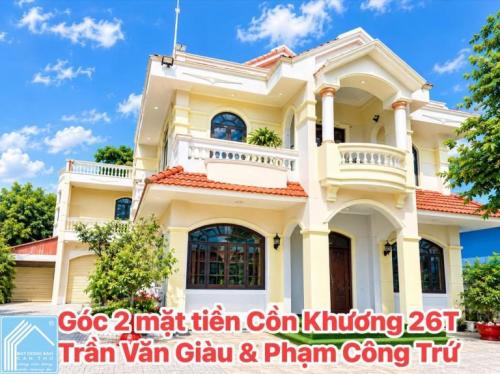 Bán Biệt thự 2 mặt tiền Cồn Khương đường Trần Văn Giàu và Phạm Công Trứ