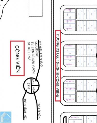 Bán Cặp Nền 19&21 đường D2 KDC Hồng Loan Cần Thơ - Đối diện Công Viên