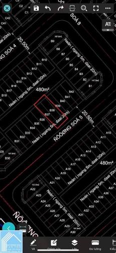 BÁN CẶP NỀN B37 VÀ B38 ĐƯỜNG SỐ 5 VĂN HOÁ TÂY ĐÔ- Giá : 6 tỷ 700 triệu