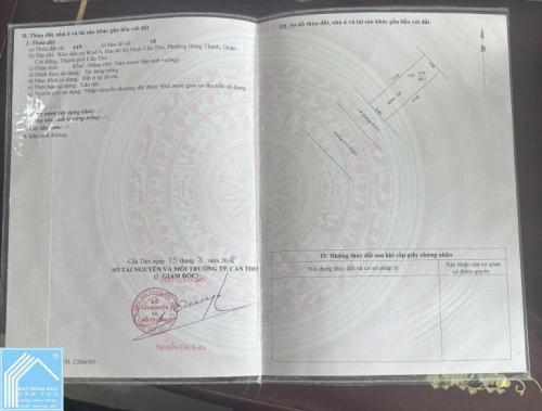 BÁN CẶP NỀN ĐẸP HIẾM – GIÁ TỐT TRONG KDC HỒNG LOAN - Đường D14 – P. Cái Răng – TP. Cần Thơ