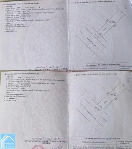 BÁN CẶP NỀN ĐƯỜNG SỐ 5 KHU DÂN CƯ LONG THỊNH - CẦN THƠ