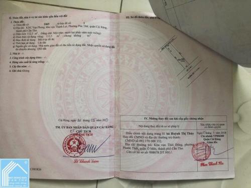 Bán cặp nền đường Trần Văn Việt khu Công An  ( Giá 7.4 tỷ )