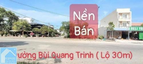 BÁN CẶP NỀN GỐC O2 MẶT TIỀN ĐƯỜNG BÙI QUANG TRINH & ĐƯỜNG SỐ 28 - KHU DÂN CƯ 586