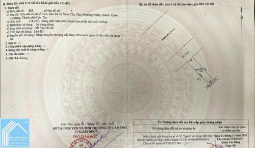 BÁN CẶP NỀN mặt tiền làm Showroom, Khách sạn,…Đầu Trục chính vào khu Nam Long 3