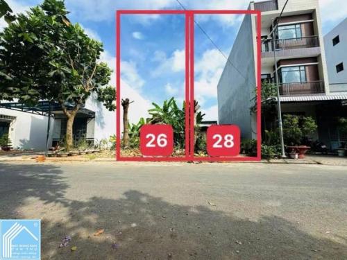 BÁN CẶP NỀN VIP KDC HỒNG LOAN.  Cặp nền 26+28 đường D33. 