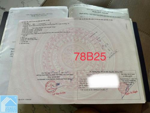 Bán đất đường B25 khu dân cư Hưng Phú 1, P. Hưng Phú, TP Cần Thơ