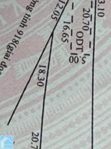 Bán đất mặt tiền đường Nguyễn Thanh Sơn dt 210m2