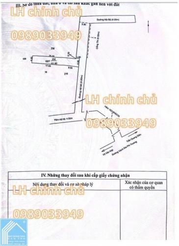 Bán gấp đất hẻm 235/48 Đồng Văn Cống, An Thới, Bình Thuỷ, Cần Thơ (Chính chủ, miễn trung gian)