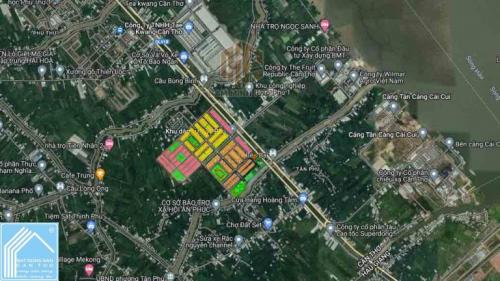 BÁN Nền - Diện tích chuẩn đẹp (5m x 20m). Sổ hồng sang tên ngay. Mặt tiền (B9 - KDC Tân Phú)