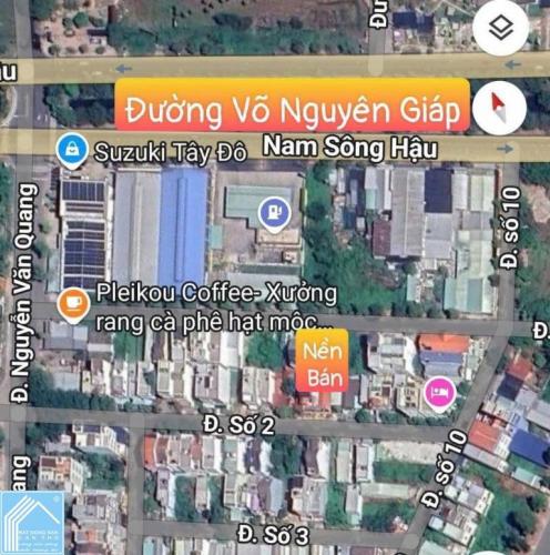 BÁN NỀN - ĐƯỜNG SỐ 1 - KDC XÂY DỰNG - TP CẦN THƠ