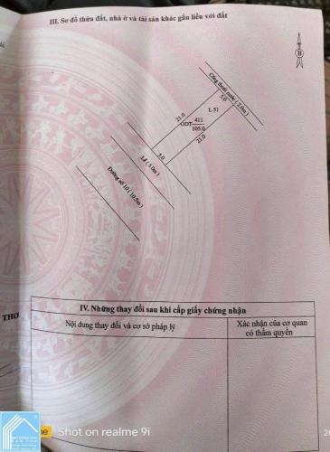 ​BÁN NỀN 105m2 SỔ HỒNG ĐƯỜNG SỐ 10 KDC VĂN HOÁ TÂY ĐÔ - P HƯNG THẠNH - Q CÁI RĂNG, CẦN THƠ