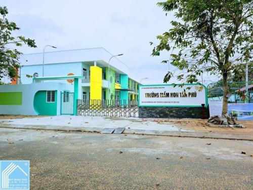 BÁN NỀN 7 ĐƯỜNG B14 KDC TÂN PHÚ,P.HƯNG PHÚ, CẦN THƠ. ĐỐI  DIỆN TRƯỜNG HỌC ĐANG XÂY