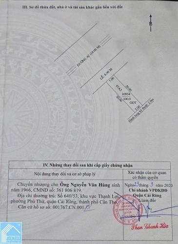 BÁN NỀN 97 A2 KHU DÂN CƯ PHÚ AN - LH 0942495498 PHƯƠNG