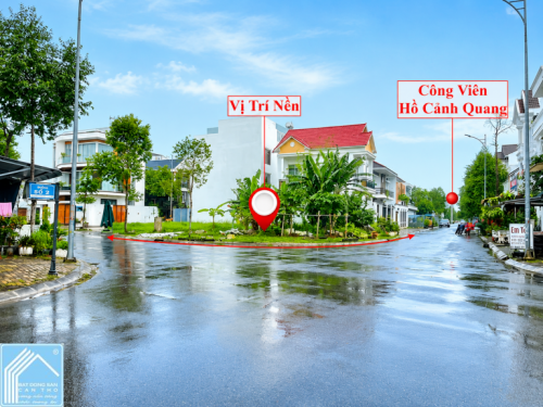 Bán Nền Biệt Thự Góc Đường số 2 & 7B KDC Nam Long, P.Cái Răng, Cần Thơ