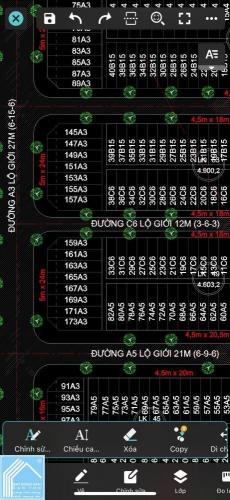 BÁN NỀN CẶP 25 + 27 C6 KDC PHÚ AN