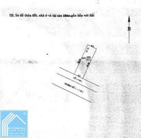 BÁN NỀN D-31 ĐƯỜNG SỐ 3 KDC XÂY DỰNG P. HƯNG THẠNH, Q. CÁI RĂNG, TP CẦN THƠ.