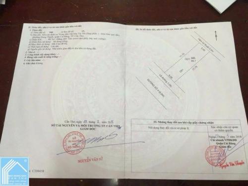 BÁN NỀN D51 ĐS 4 KDC VHTĐ P. CÁI RĂNG, (P. HƯNG THẠNH, Q. CÁI RĂNG CŨ), TPCẦN THƠ - GIÁ 3,1 TỶ