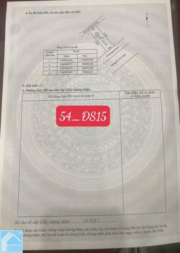 BÁN NỀN ĐẸP KDC HỒNG LOAN 5C --- Nền số 54 – Đường số 15. LH 0949946604 QUÝ