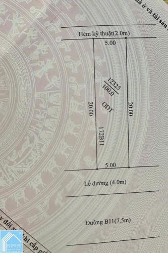  BÁN NỀN ĐƯỜNG B11 KDC PHÚ AN, PHƯỜNG HƯNG PHÚ, TP CẦN THƠ - ĐÔNG NAM