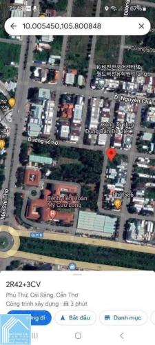 Bán nền Đường số 46 Khu dân cư 586, Phú Thứ, Cái Răng, Tp Cần Thơ 