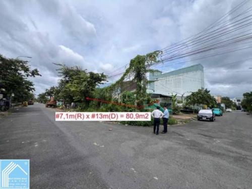 Bán nền góc đẹp 80.9m² đường B4 & B10 KDC Phú An, P. Phú Thứ, Cái Răng, Cần Thơ.