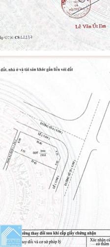 BÁN NỀN GÓC ĐẸP, HIẾM CÓ, GIÁ TỐT - ĐƯỜNG SỐ 6 VÀ 20 -KDC CTY 8, TP. CẦN THƠ=