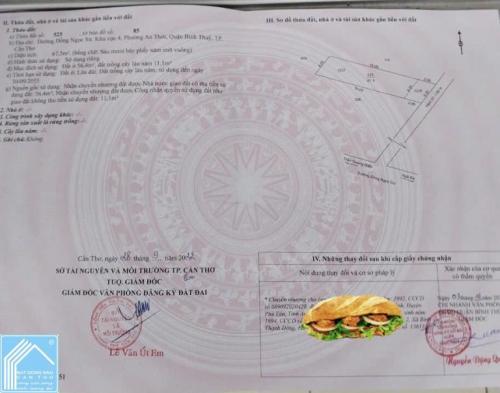 Bán NỀN Hẻm 31 Đồng Ngọc Sứ, cấp GPXD, xây nhà ở ngay (Hẻm nằm gần Trần Quang Diệu)