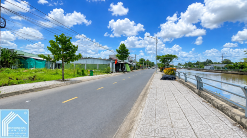 Bán nền mặt tiền bờ kè rạch Mương Khai - cách Nguyễn Văn Cừ 1km