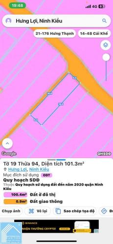 BÁN NỀN PHƯỜNG TÂN AN, TP CẦN THƠ (trung tâm)