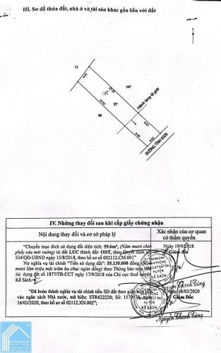 BÁN NỀN THỔ CƯ CHỢ CÁI CÔN
