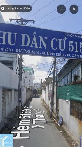 Bán nhà 1 trệt 2 lầu kdc 515 đường 30/4 cần thơ