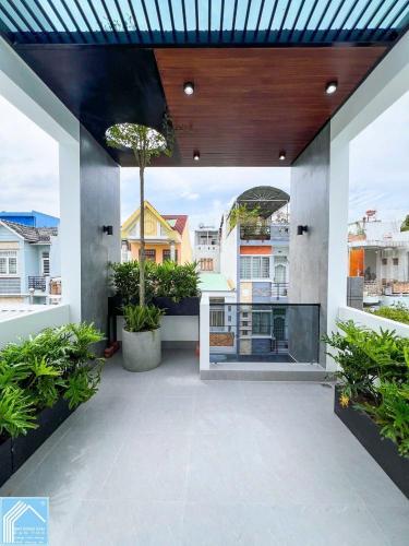 Bán Nhà 1 Trệt 2 Lầu Sân thượng đường B2 KDC 91B 