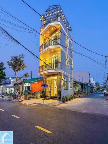 Bán Nhà 1 Trệt 2 Lầu Sân thượng Góc 2 Mặt tiền đường Nguyễn Minh Quang & Hẻm 2 KDC Thới Nhựt 1