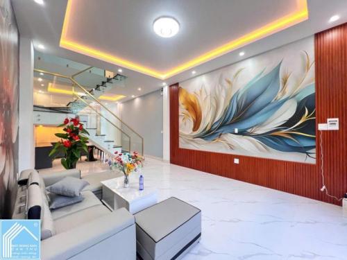 Bán Nhà 1T1L đúc mới, có SÂN VƯỜN sau nhà✔MT Đường B9 KDC Phú An
