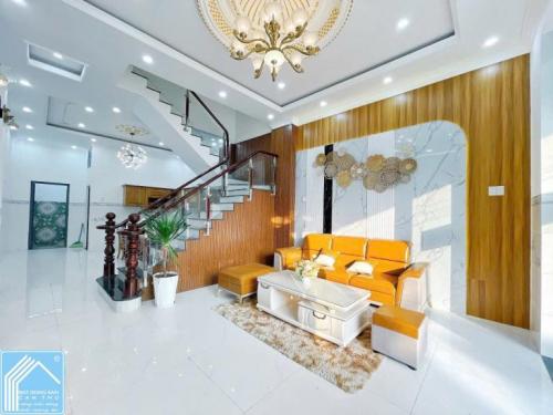 BÁN NHÀ 1T1L, MẶT TIỀN, KDC VĂN HÓA TÂY ĐÔ, sổ hoàn chỉnh, FULL NỘI THẤT