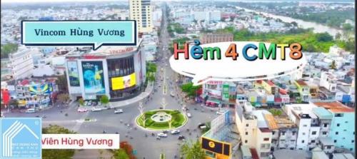Bán nhà 1T1L, NHỎ GỌN TRUNG TÂM (Hẻm 4 CMT8). Hẻm Đối diện Vincom Hùng Vương