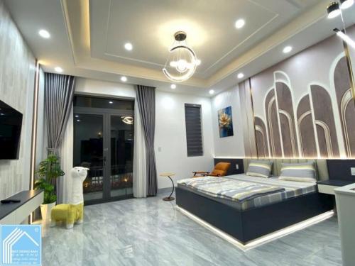 BÁN NHÀ 1T2L đúc, Mặt Tiền (KDC Hồng Loan), FULL NỘI THẤT mới & đẹp
