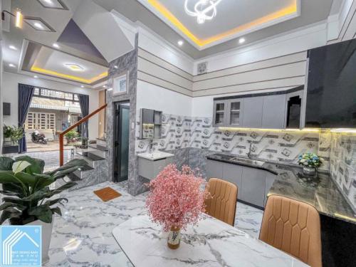 BÁN NHÀ 1T2L đúc MỚI - THIẾT KẾ HIỆN ĐẠI, Mặt Tiền, gần chợ An Khánh