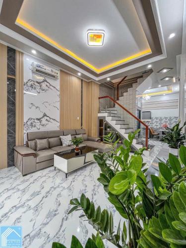 BÁN NHÀ 1T2L đúc MỚI - THIẾT KẾ HIỆN ĐẠI, Mặt Tiền, gần chợ An Khánh