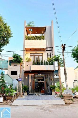 BÁN NHÀ 1T2L đúc, mới xây, Mặt Tiền (D7 - Hồng Loan). Vị trí đẹp, gần trục chính D1