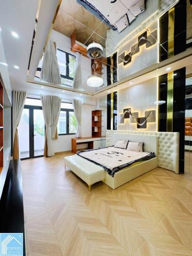 BÁN NHÀ 1T2L đúc, Sổ hồng, hoàn công, MẶT TIỀN - KDC Hồng Loan 6A
