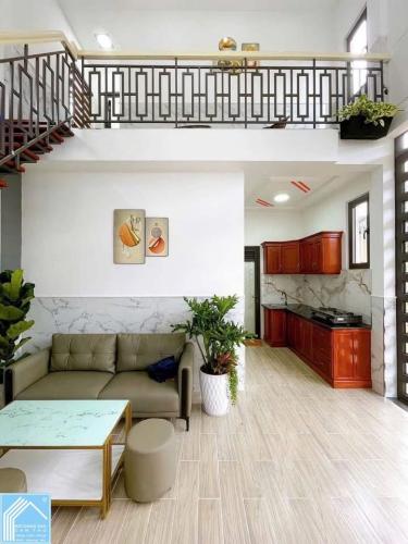 BÁN NHÀ 1Trệt 1Lửng, TUYỆT ĐẸP - HẺM ÔTÔ, Sổ Hồng hoàn công đầy đủ