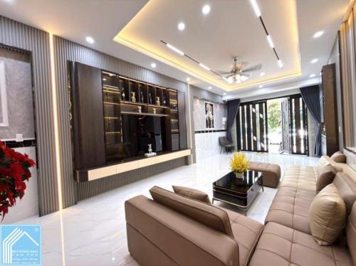 BÁN Nhà 2Lầu đúc, Mới đẹp + Full Nội Thất sang trọng (Mặt tiền - KDC 91B), vị trí đẹp