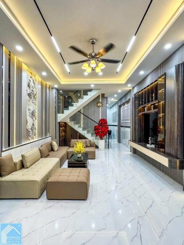 BÁN Nhà 2Lầu đúc, Mới đẹp + Full Nội Thất sang trọng (Mặt tiền - KDC 91B), vị trí đẹp